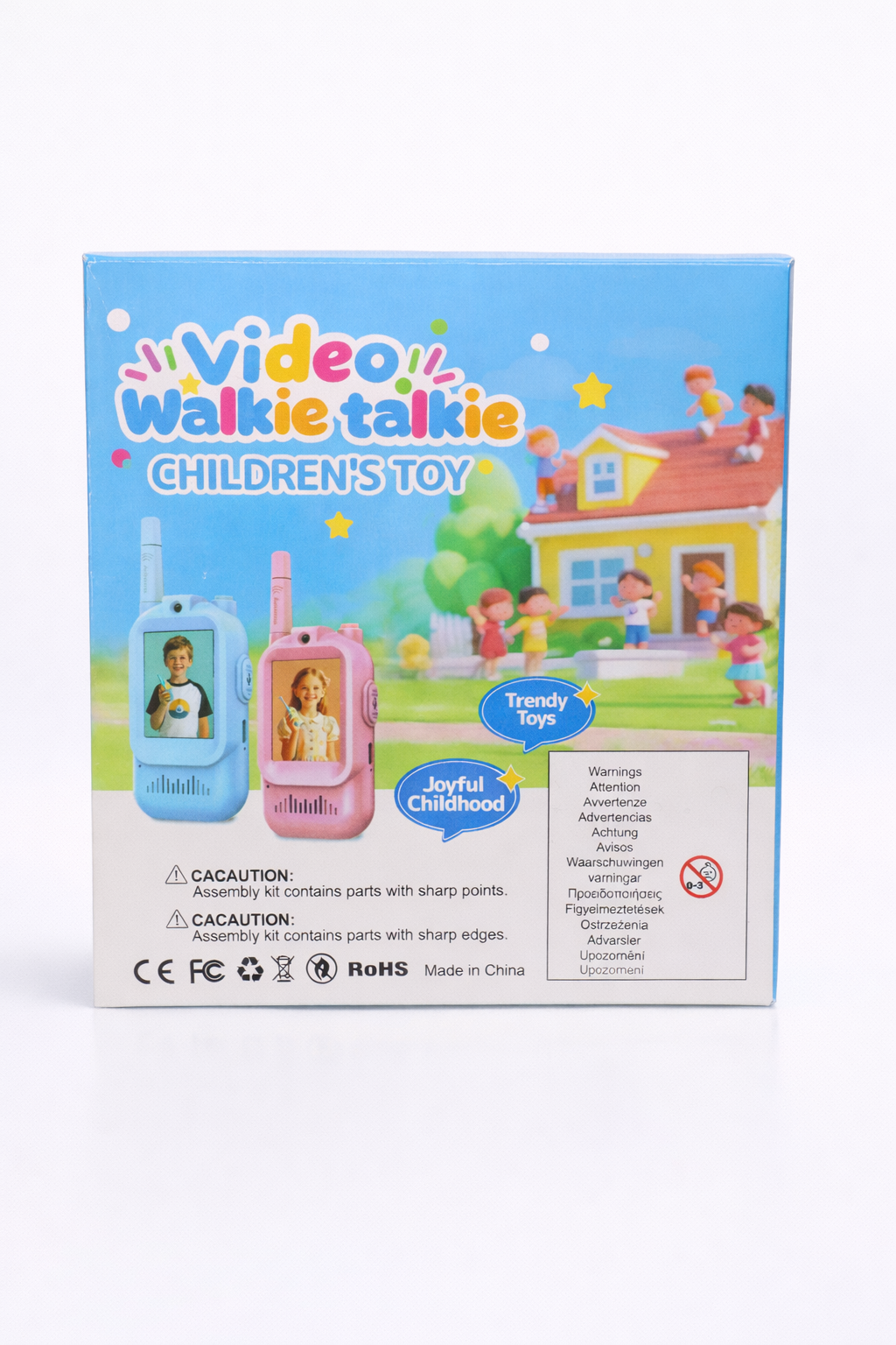 Detská vysielačka s kamerou Video Walkie Talkie