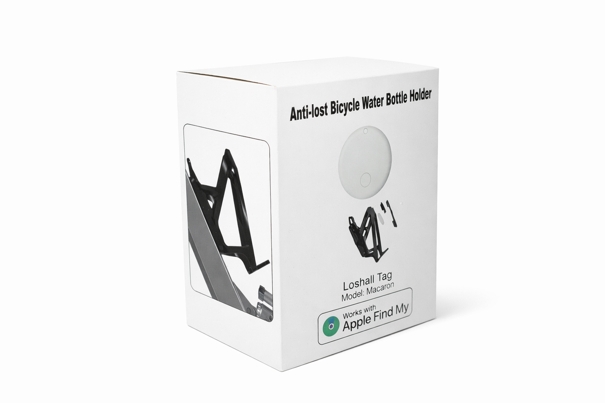 Cyklo držiak na fľašu so smart lokátorom (Apple Find My)