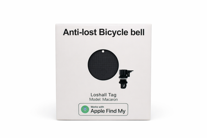 Zvonček na bicykel so skrytým smart lokátorom (Apple Find My)