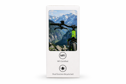 Zvonček na bicykel so skrytým smart lokátorom (Apple Find My)