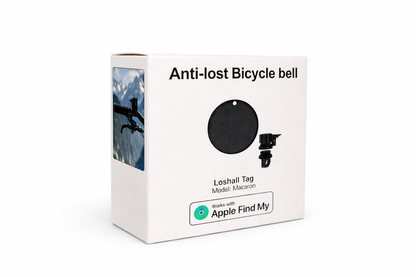 Zvonček na bicykel so skrytým smart lokátorom (Apple Find My)