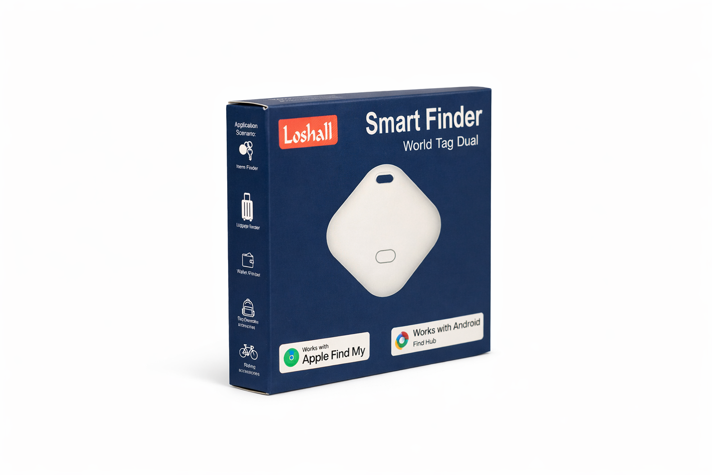 Kompaktný smart lokátor Dual Cube (Apple & Android)