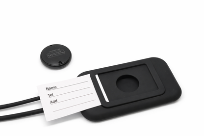 Cestovná menovka na batožinu so skrytým lokátorom (Apple Find My)